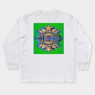 Reflections of Starbucks Kids Long Sleeve T-Shirt